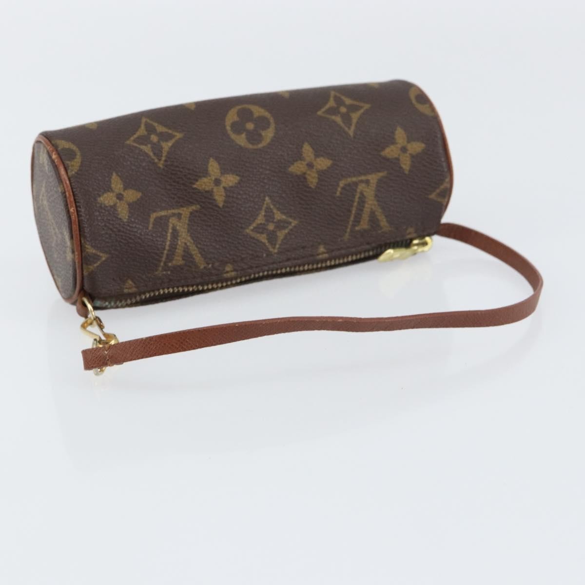 Louis Vuitton Papillon Pochette Monogram Canvas Brown Canvas Clutche & Pouche Bag (Pre-Owned)