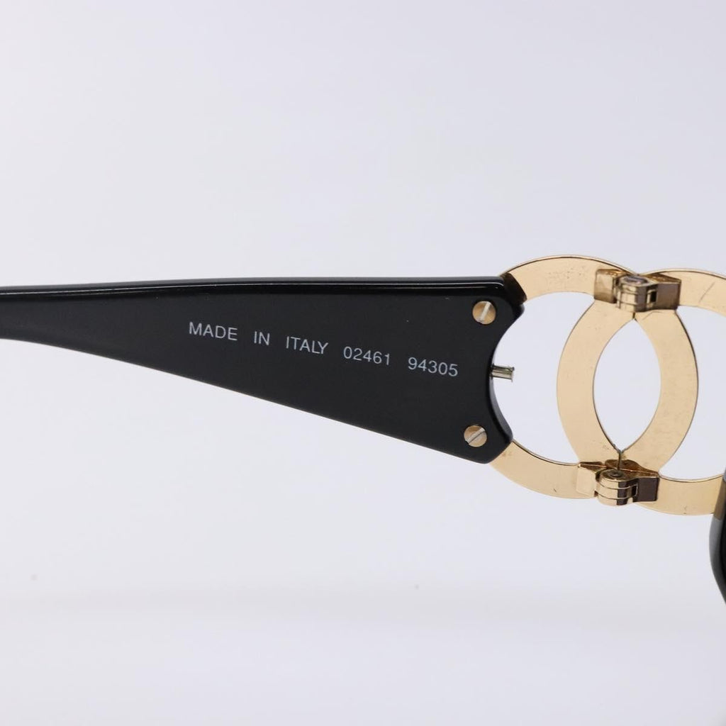 Chanel Logo Cc Sunglasses Plastic Black Plastic Sunglasse Accessory (Pre-Owned)