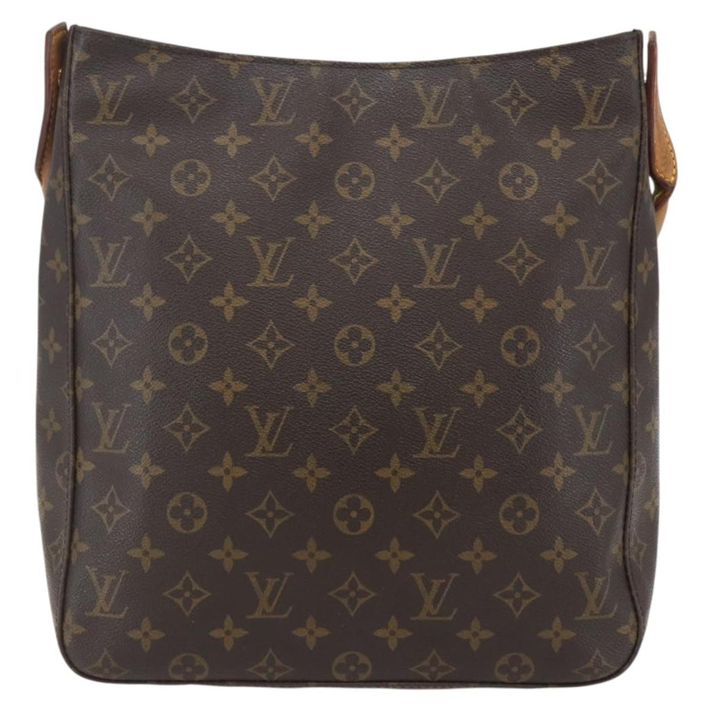Louis Vuitton Monogram Looping Handbag Monogram Canvas Brown Canvas Shoulder Bag Bag (Pre-Owned)