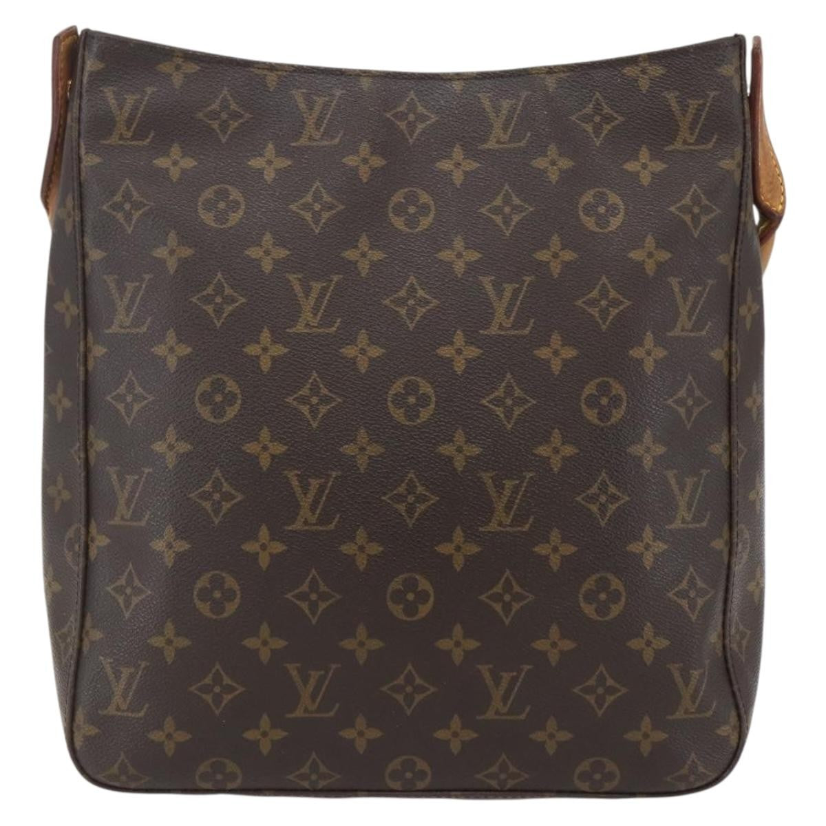 Louis Vuitton Monogram Looping Handbag Monogram Canvas Brown Canvas Shoulder Bag Bag (Pre-Owned)