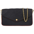 Louis Vuitton Felicie Pochette Monogram Empreinte Leather Navy Leather Clutche & Pouche Bag (Pre-Owned)