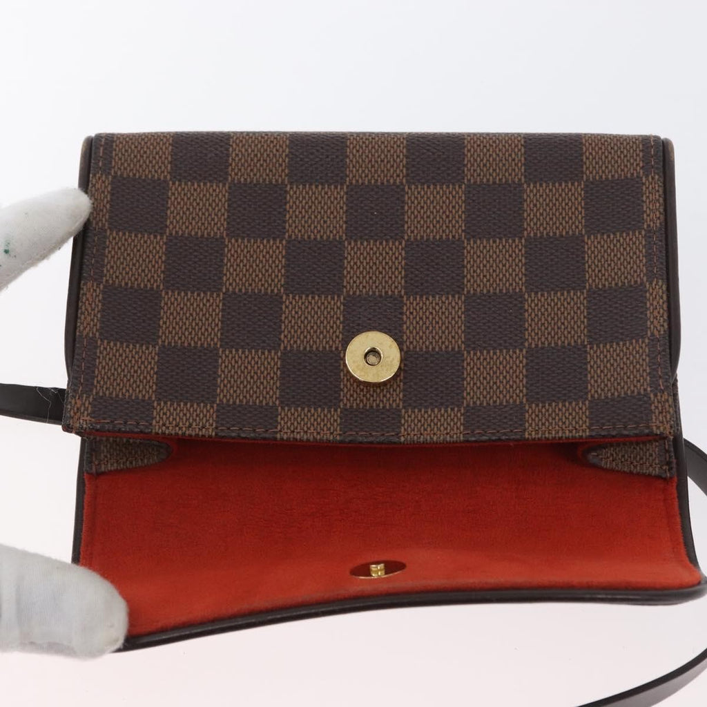 Louis Vuitton Florentine Waist Bag Monogram Canvas Brown Canvas Clutche & Pouche Bag (Pre-Owned)