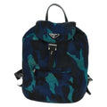 Prada Camouflage Backpack Tessuto Multicolour Nylon Backpack Bag (Pre-Owned)