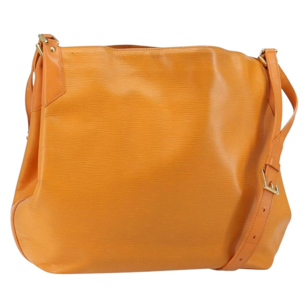 Louis Vuitton Mandara Handbag Epi Leather Orange Leather Shoulder Bag Bag (Pre-Owned)