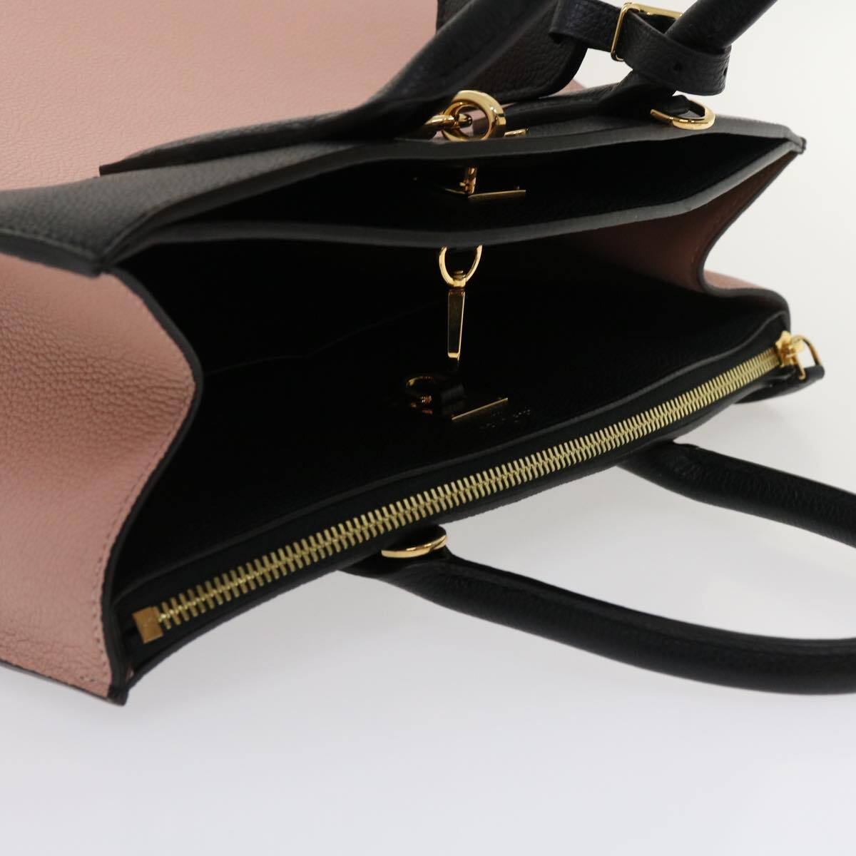 Louis Vuitton City Steamer Handbag Leather Pink Leather Bag (Pre-Owned)