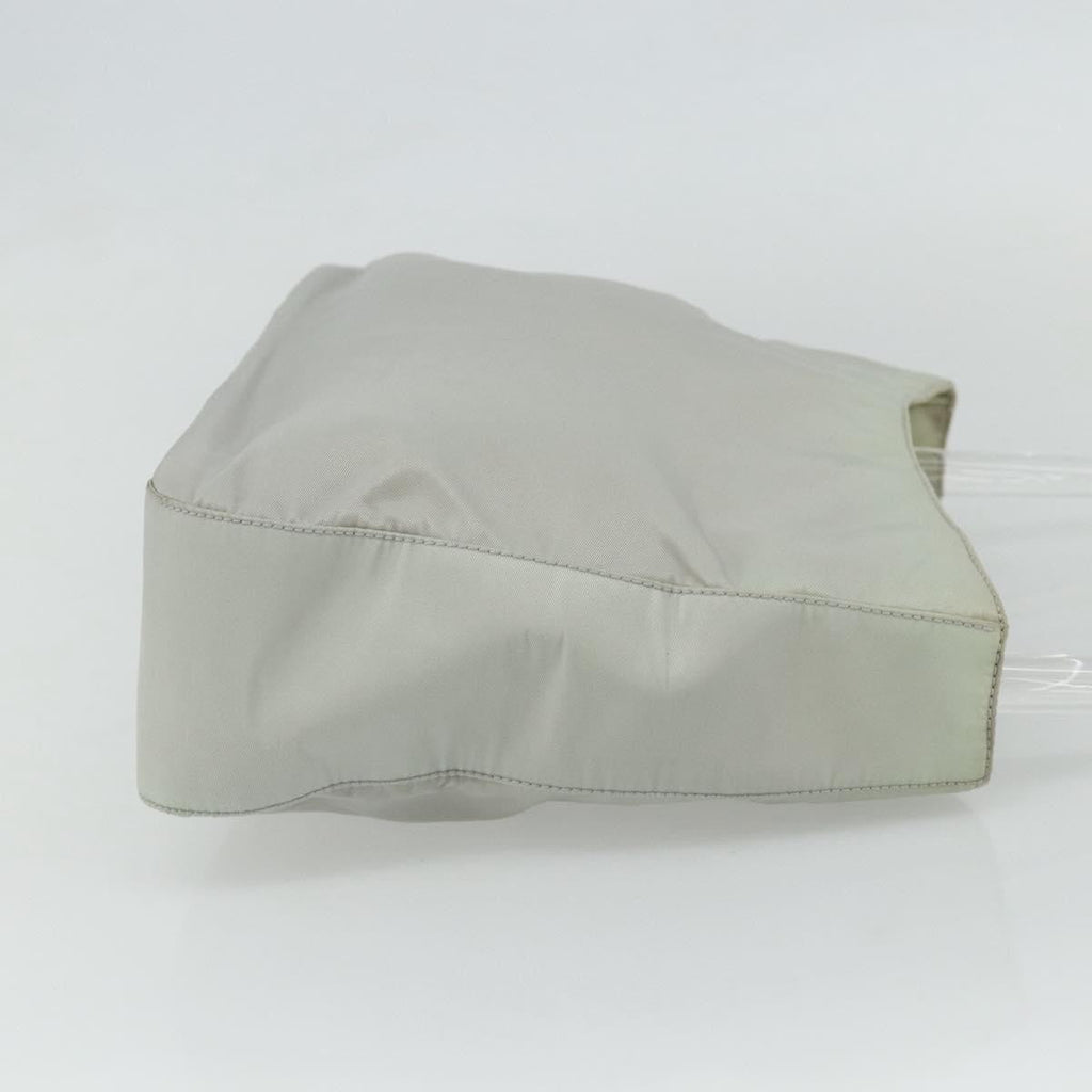 Prada Resin Handle Shoulder Bag Tessuto Clear Nylon Shoulder Bag Bag (Pre-Owned)