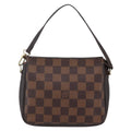 Louis Vuitton Trousse Make Up Bag Damier Canvas Brown Canvas Clutche & Pouche Bag (Pre-Owned)