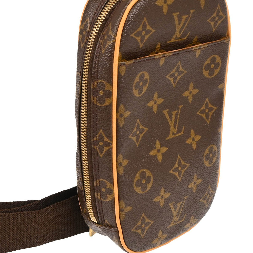 Louis Vuitton Pochette Gange Monogram Canvas Brown Canvas Clutche & Pouche Bag (Pre-Owned)