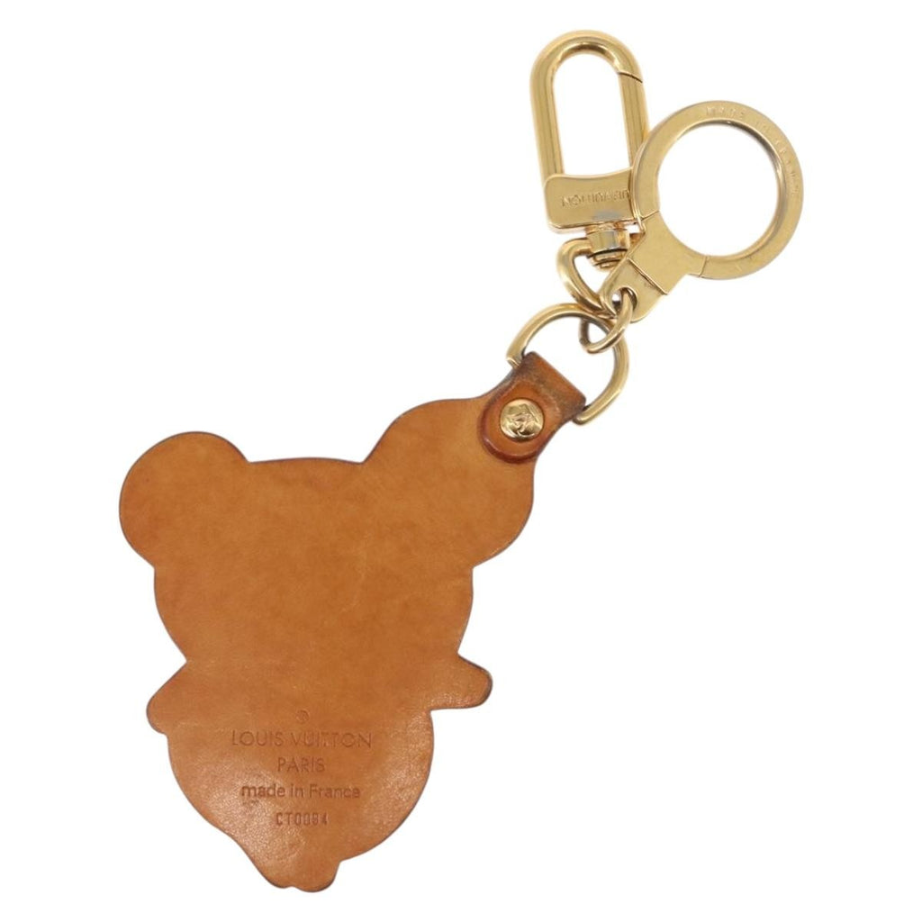 Louis Vuitton Murakami Panda Bag Charm And Keychain Vachetta Leather Beige Leather Charms And Keychains Accessory (Pre-Owned)