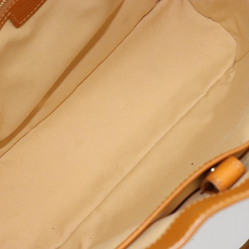Louis Vuitton Lucille Handbag Mini Lin Beige Canvas Tote Bag Bag (Pre-Owned)