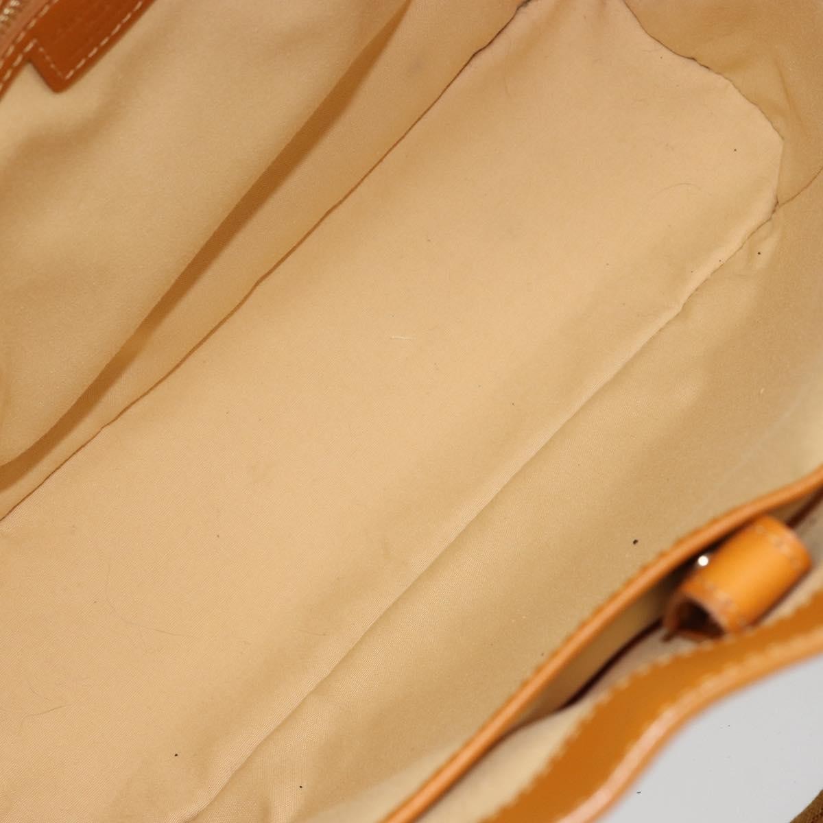 Louis Vuitton Lucille Handbag Mini Lin Beige Canvas Tote Bag Bag (Pre-Owned)