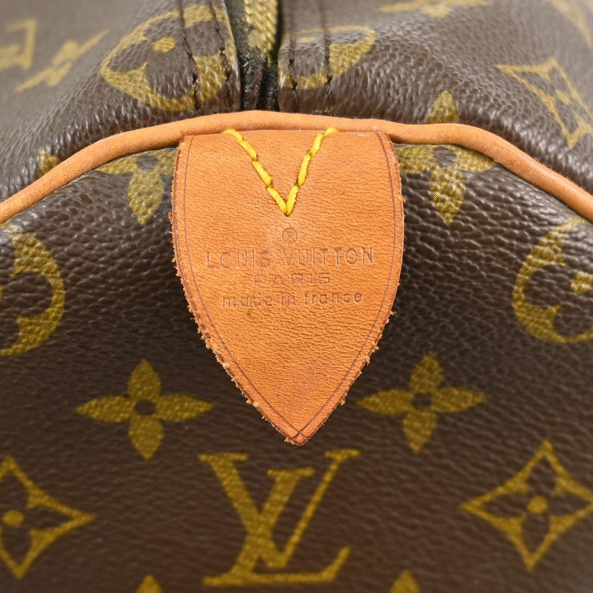 Louis Vuitton Keepall Bag Monogram Canvas Brown Canvas Travel Bag Bag (Pre-Owned)