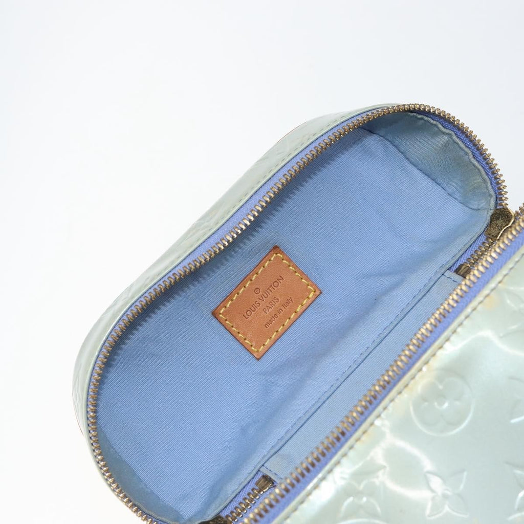 Louis Vuitton Sullivan Handbag Monogram Vernis Gray Patent_Leather Shoulder Bag Bag (Pre-Owned)