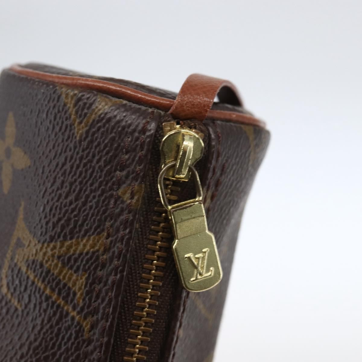 Louis Vuitton Papillon Pochette Monogram Canvas Brown Canvas Clutche & Pouche Bag (Pre-Owned)
