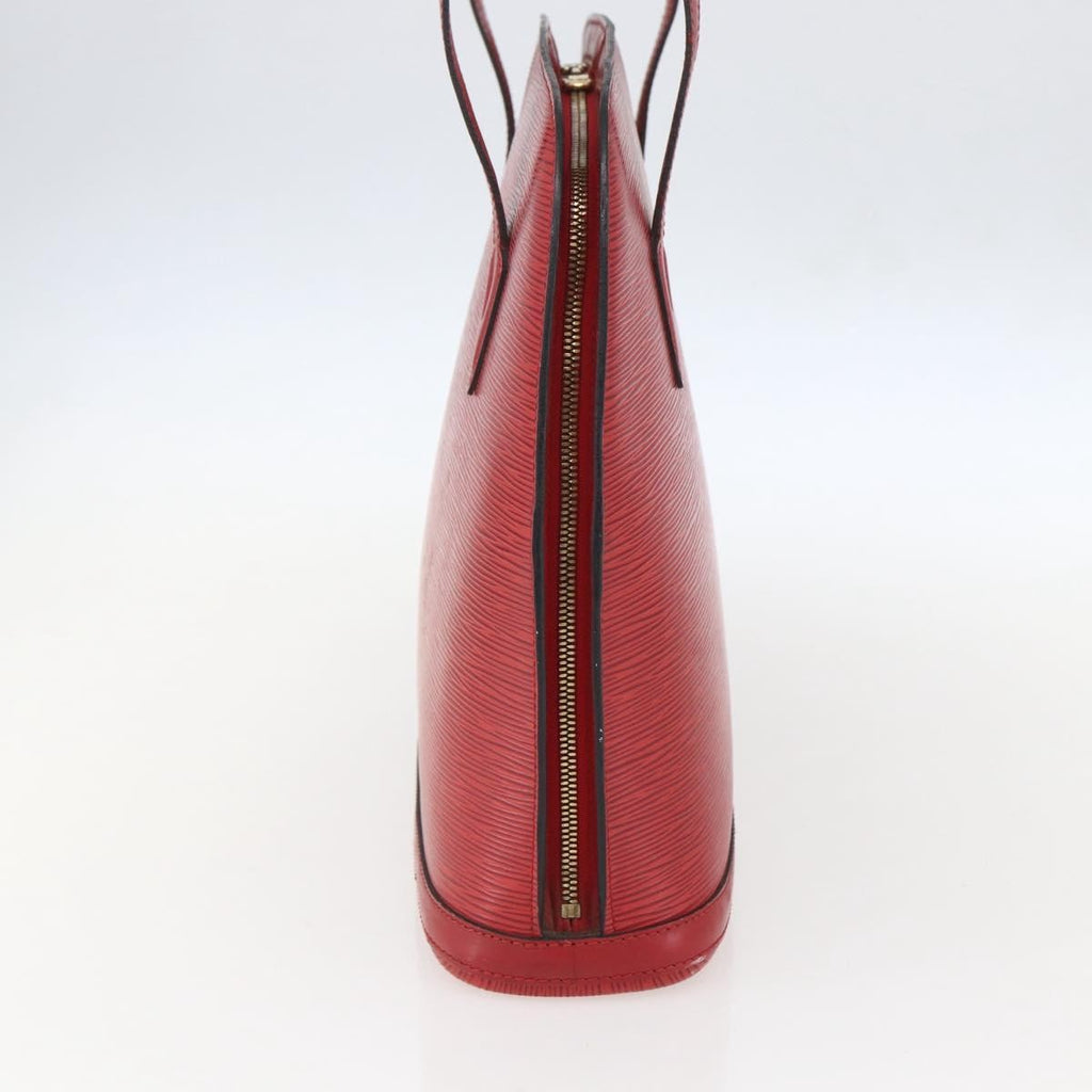 Louis Vuitton Lussac Handbag Epi Leather Red Leather Shoulder Bag Bag (Pre-Owned)