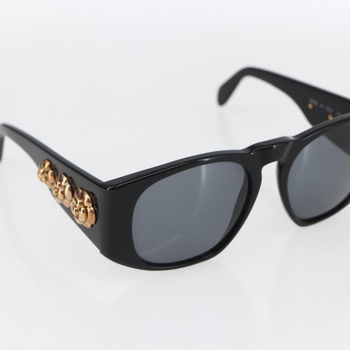 Chanel Camélia Sunglasses Plastic Black Plastic Sunglasse Accessory (Pre-Owned)