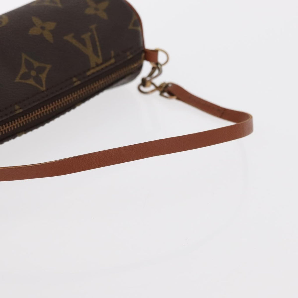 Louis Vuitton Papillon Pochette Monogram Canvas Brown Canvas Clutche & Pouche Bag (Pre-Owned)
