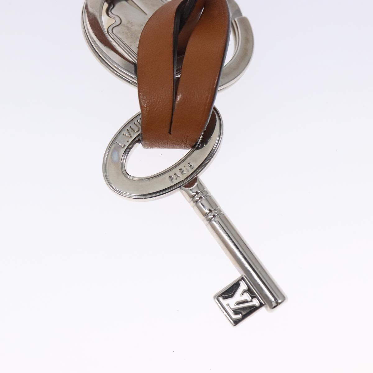 Louis Vuitton Key Chain Metal Silver Metal Charms And Keychains Accessory (Pre-Owned)