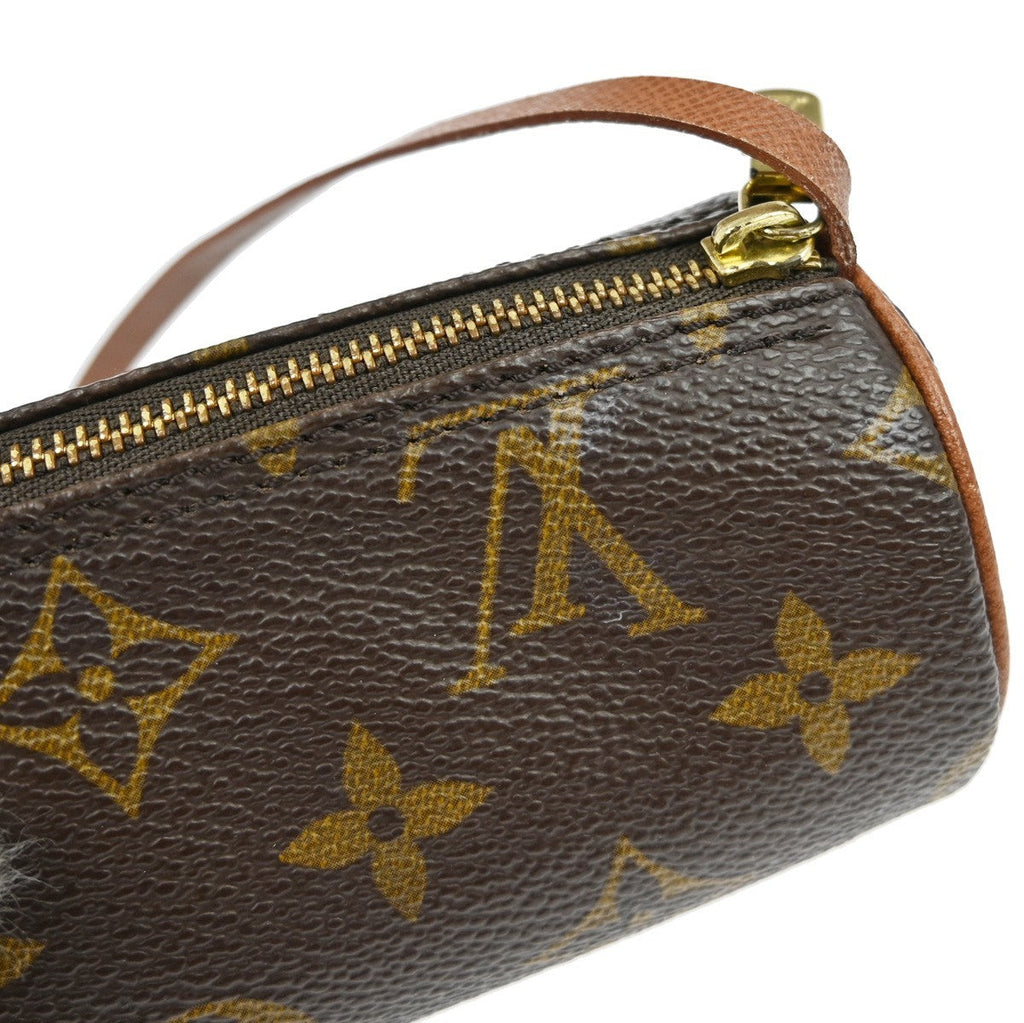 Louis Vuitton Papillon Pochette Monogram Canvas Brown Canvas Clutche & Pouche Bag (Pre-Owned)