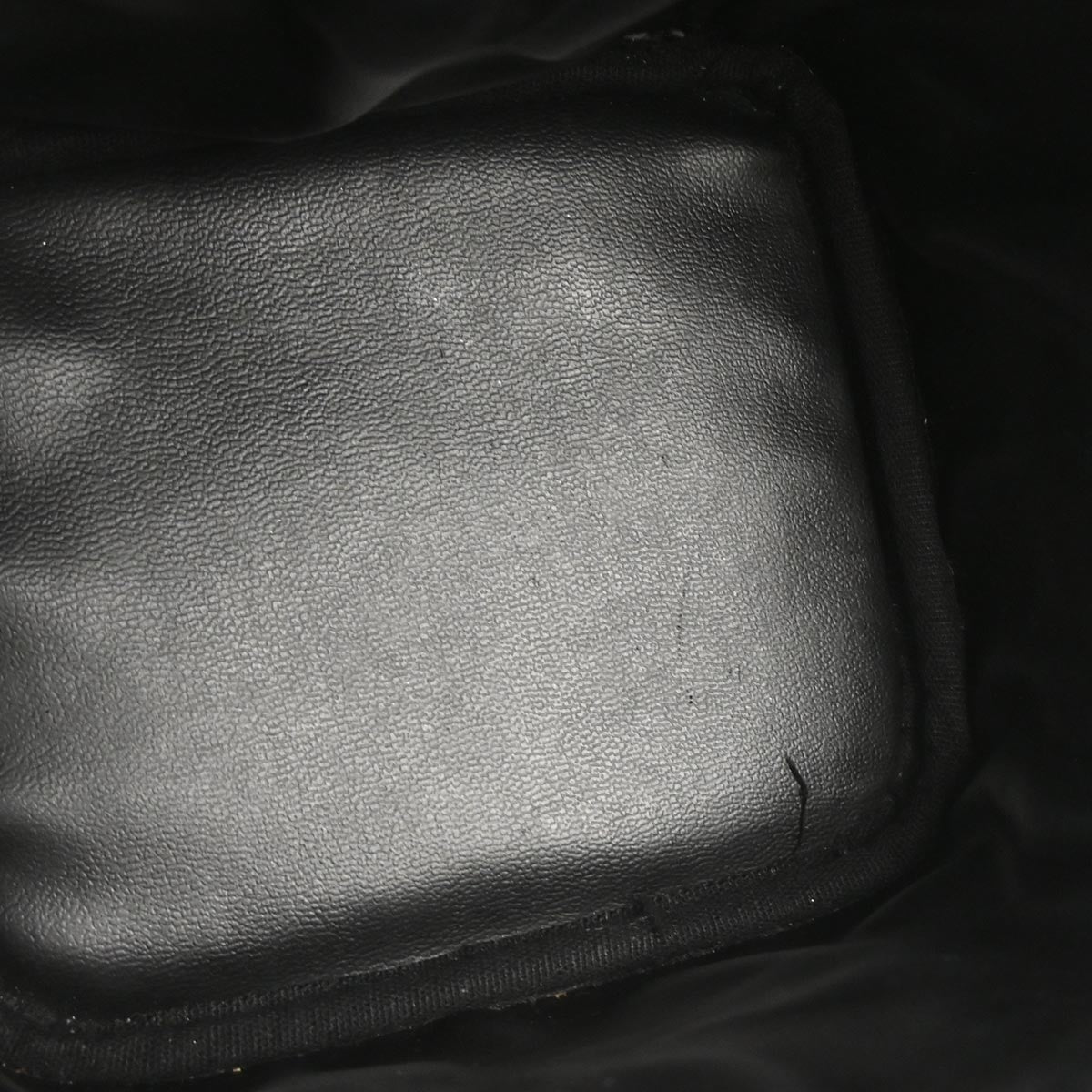 Chanel Vintage Timeless Cosmetic Case Caviar Black Leather Handbag (Pre-Owned)