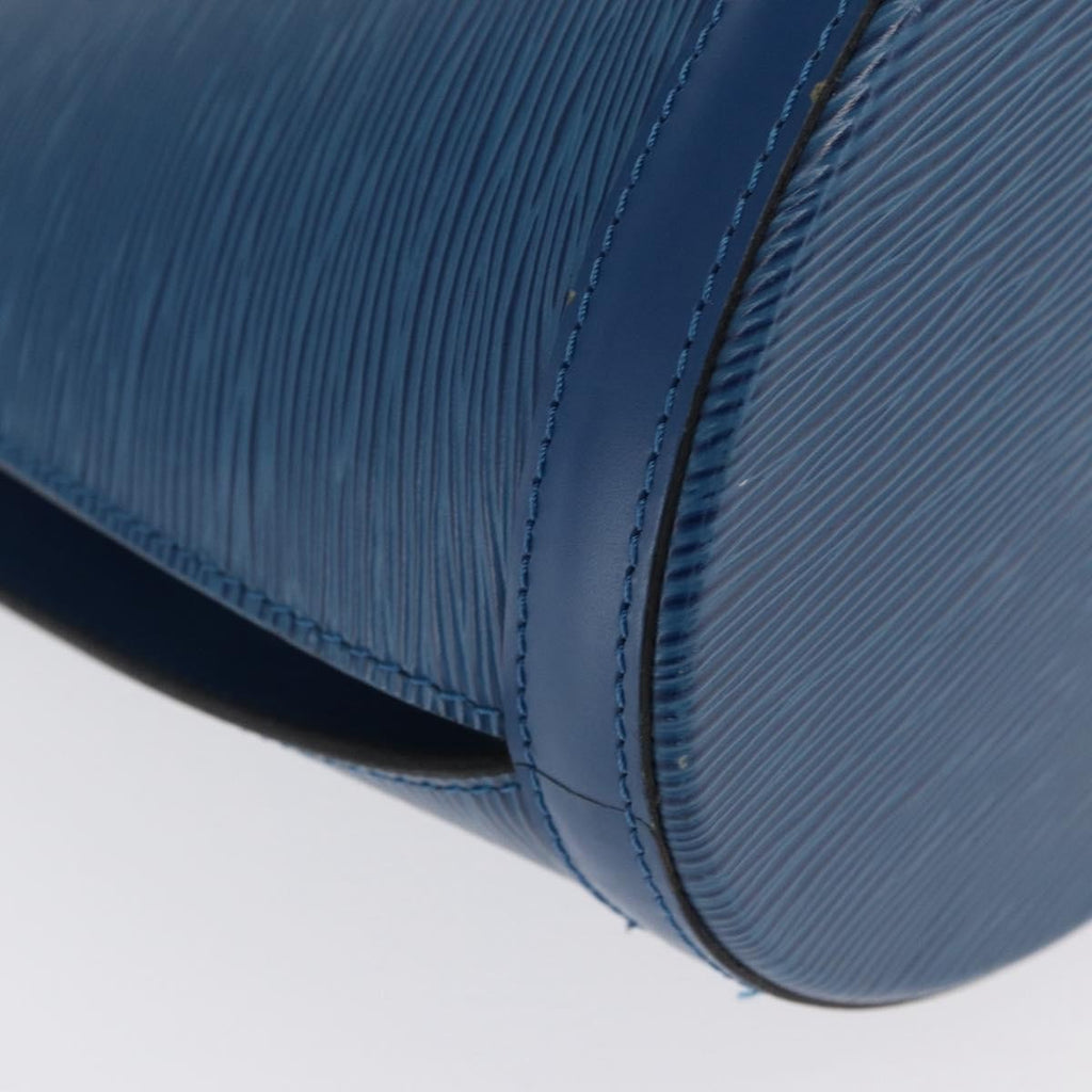 Louis Vuitton Cluny Shoulder Bag Epi Leather Blue Leather Shoulder Bag Bag (Pre-Owned)