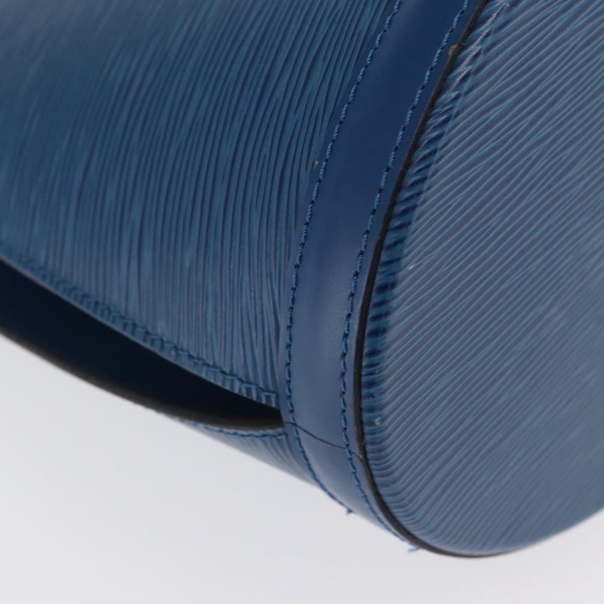 Louis Vuitton Cluny Shoulder Bag Epi Leather Blue Leather Shoulder Bag Bag (Pre-Owned)