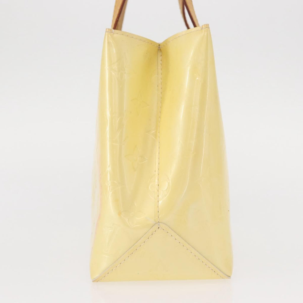 Louis Vuitton Reade Handbag Monogram Vernis Beige Patent_Leather Tote Bag Bag (Pre-Owned)