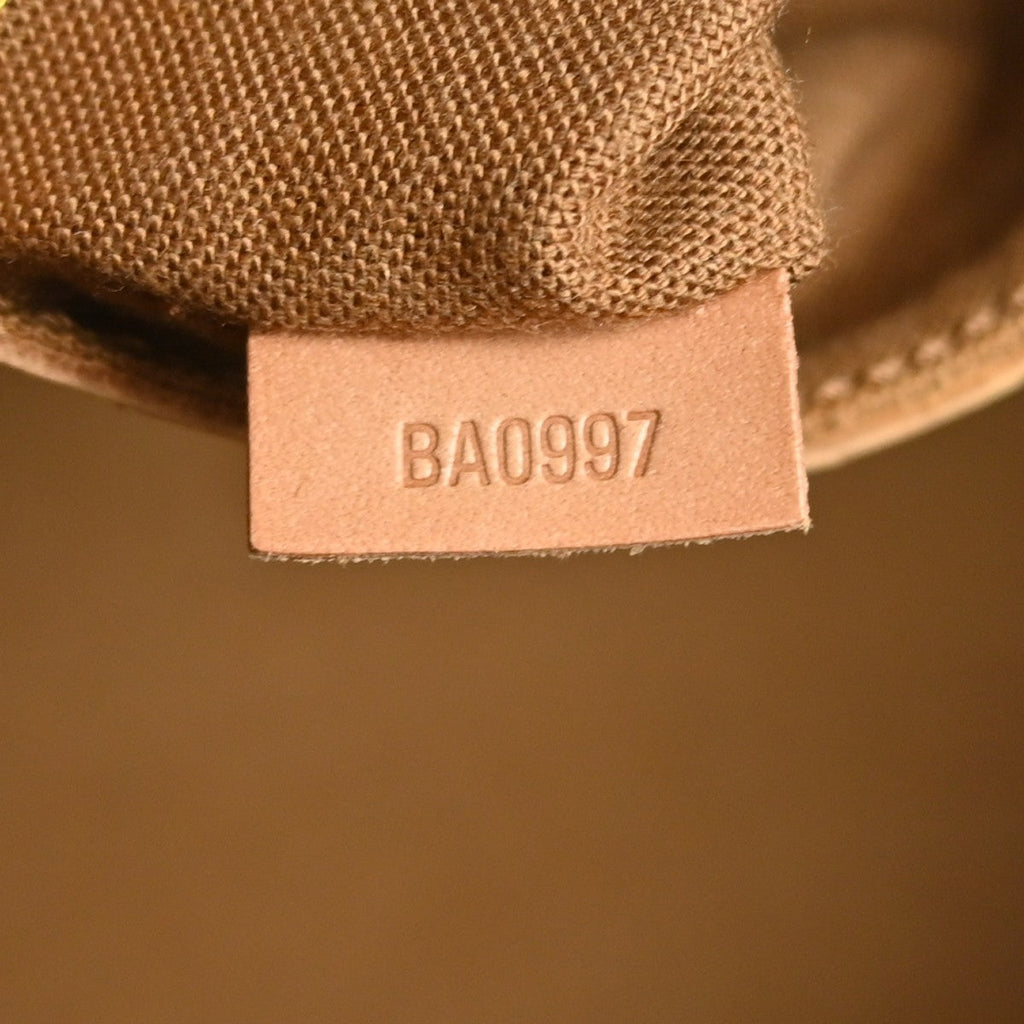 Louis Vuitton Alma Handbag Monogram Canvas Brown Canvas Handbag (Pre-Owned)