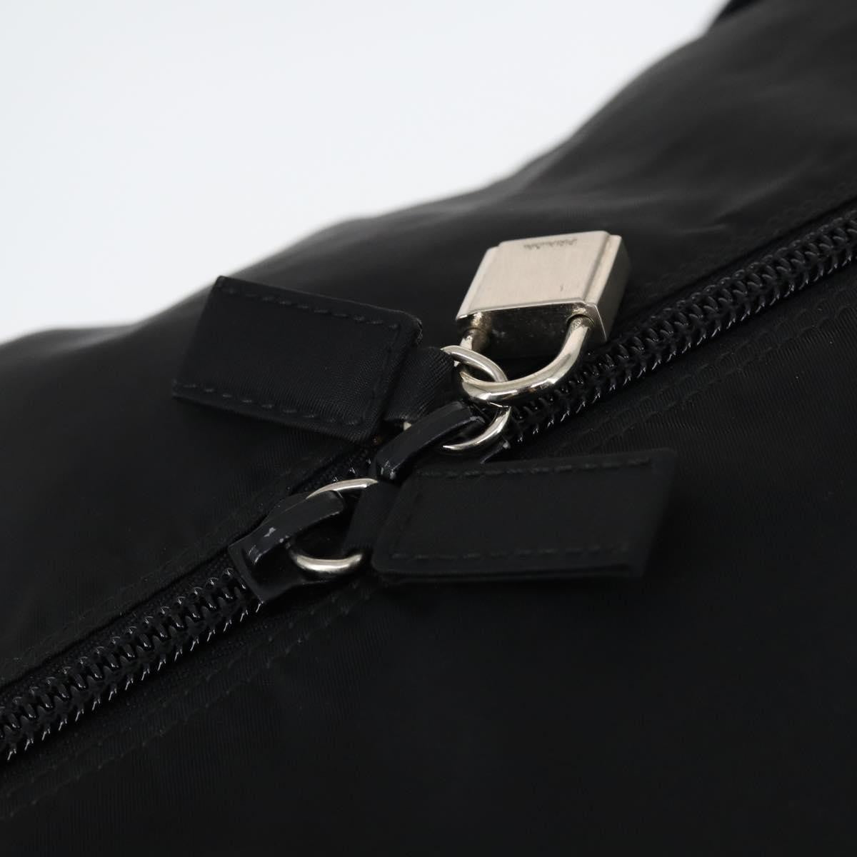 Prada Boston Bag Tessuto Black Nylon Bag (Pre-Owned)