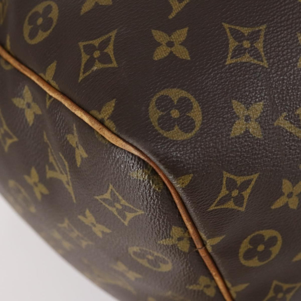 Louis Vuitton Keepall Bag Monogram Canvas Brown Canvas Travel Bag Bag (Pre-Owned)