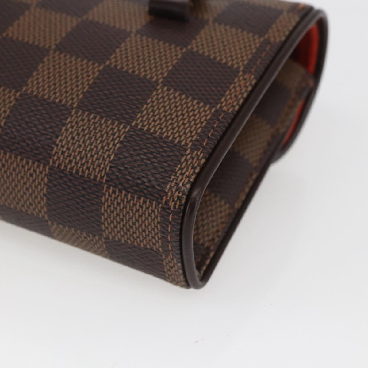 Louis Vuitton Florentine Waist Bag Damier Canvas Brown Canvas Clutche & Pouche Bag (Pre-Owned)