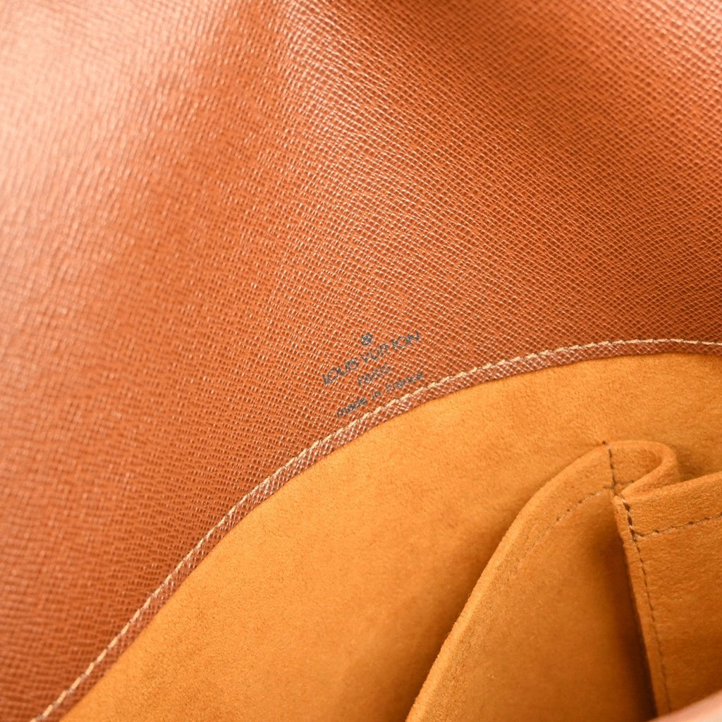Louis Vuitton Musette Handbag Monogram Canvas Brown Canvas Shoulder Bag Bag (Pre-Owned)
