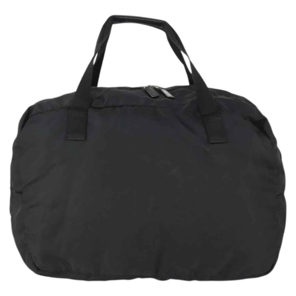 Gucci Vintage Travel Bag Nylon Black Nylon Travel Bag Bag (Pre-Owned)