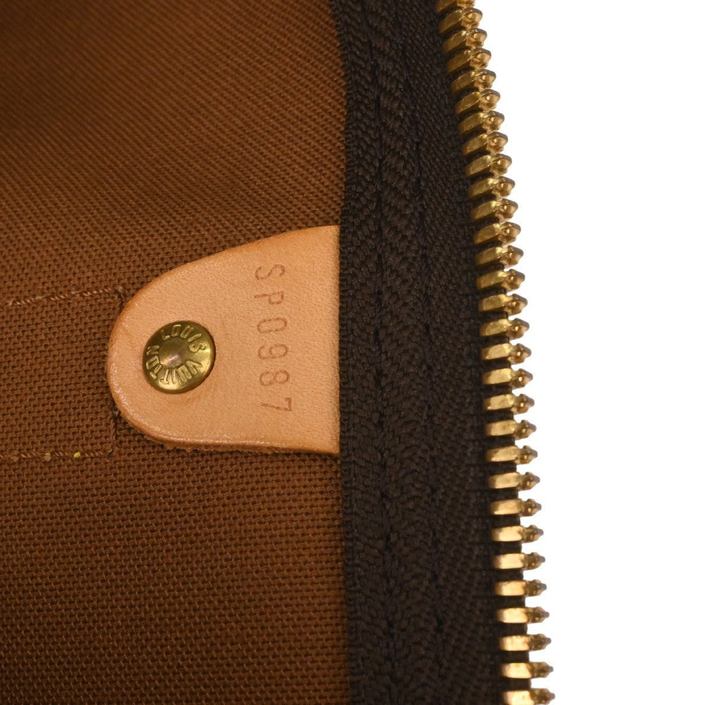 Louis Vuitton Keepall Bag Monogram Canvas Brown Canvas Travel Bag Bag (Pre-Owned)