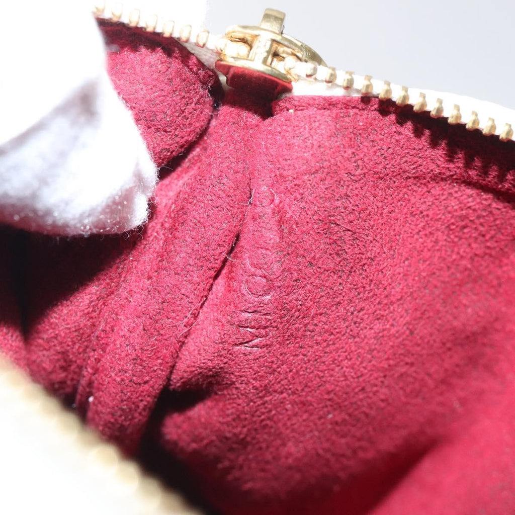 Louis Vuitton Pochette Gm Monogram Multicolor White Canvas Clutche & Pouche Bag (Pre-Owned)