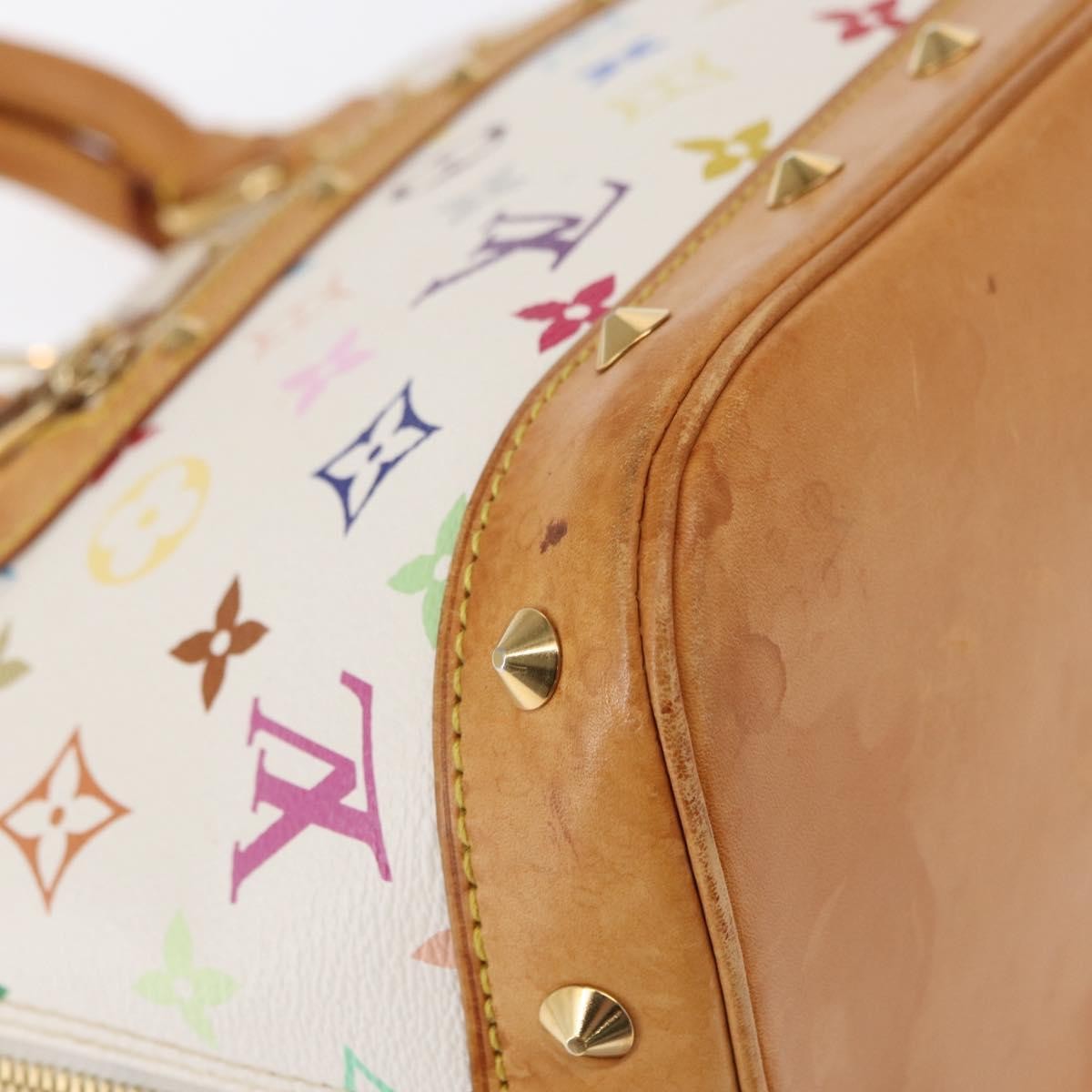 Louis Vuitton Alma Handbag Monogram Multicolor Multicolour Canvas Handbag (Pre-Owned)