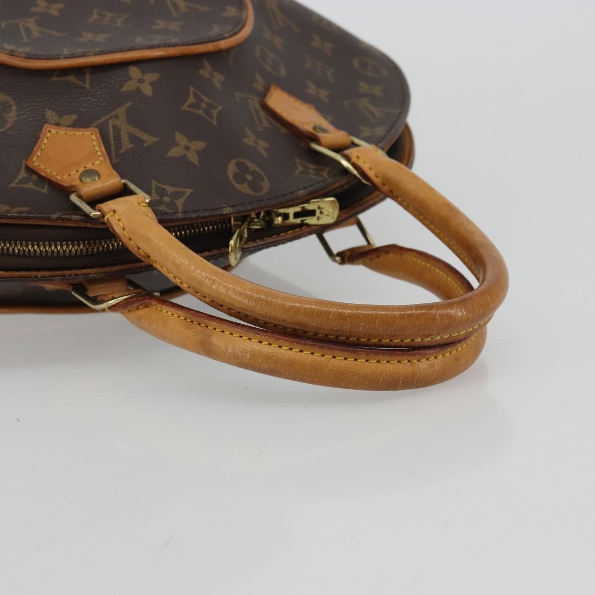 Louis Vuitton Ellipse Bag Monogram Canvas Brown Canvas Handbag (Pre-Owned)
