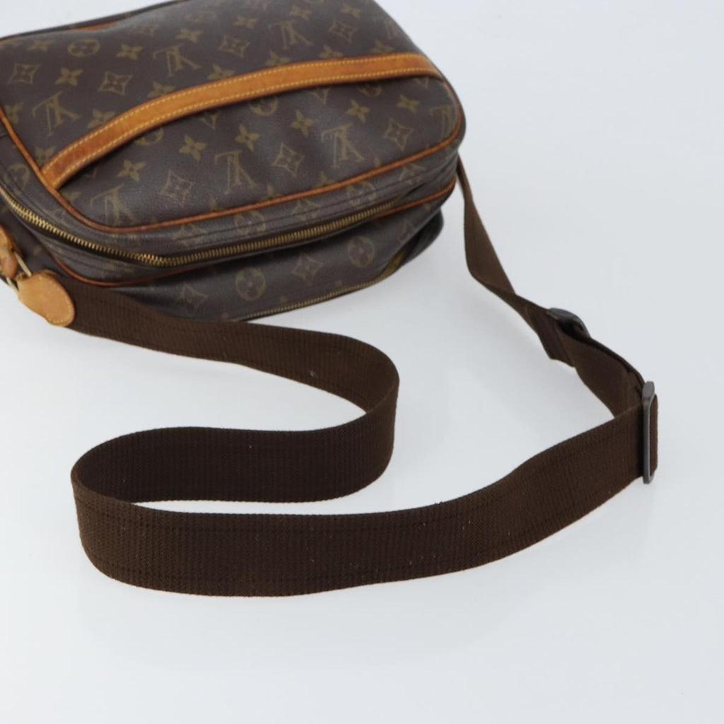 Louis Vuitton Reporter Bag Monogram Canvas Brown Canvas Shoulder Bag Bag (Pre-Owned)