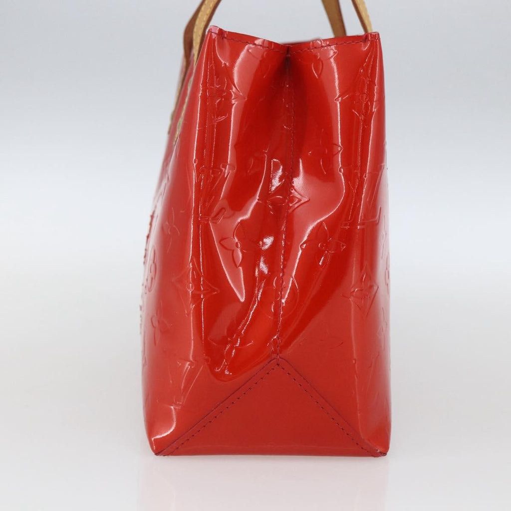 Louis Vuitton Reade Handbag Monogram Vernis Red Patent_Leather Handbag (Pre-Owned)