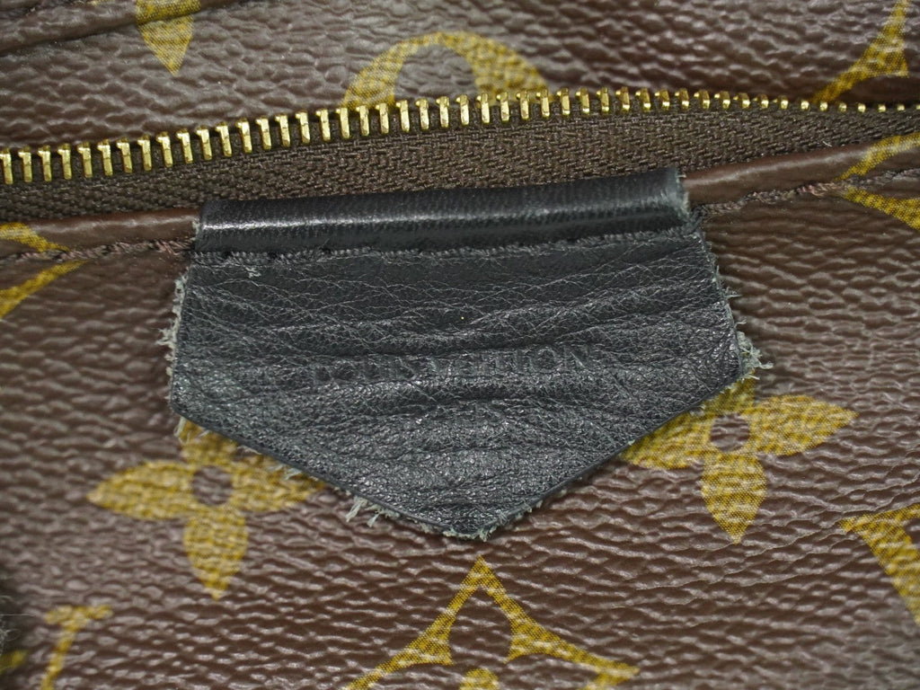 Louis Vuitton Palm Springs Backpack Monogram Canvas Brown Canvas Backpack Bag (Pre-Owned)
