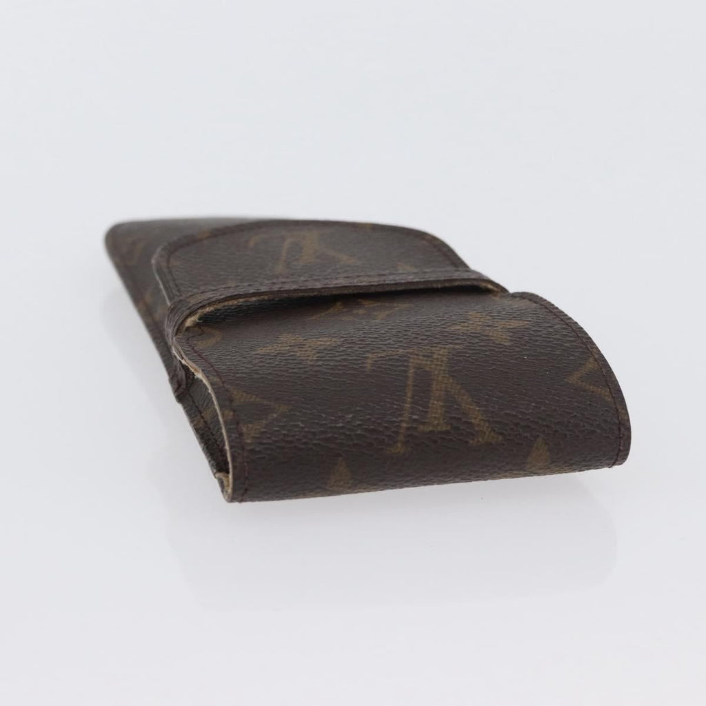 Louis Vuitton Etui À Lunette Canvas Brown Canvas Wallets Accessory (Pre-Owned)