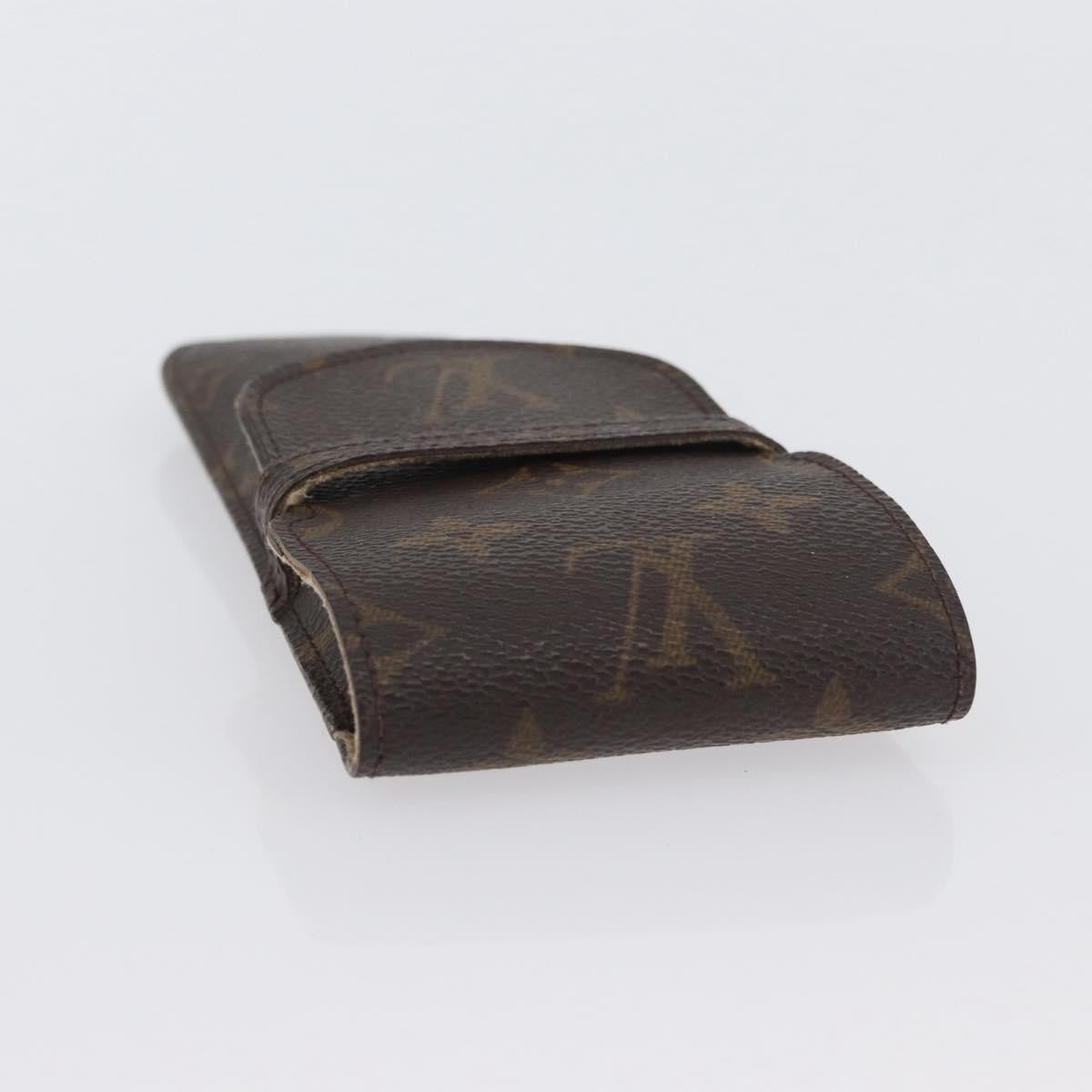 Louis Vuitton Etui À Lunette Canvas Brown Canvas Wallets Accessory (Pre-Owned)