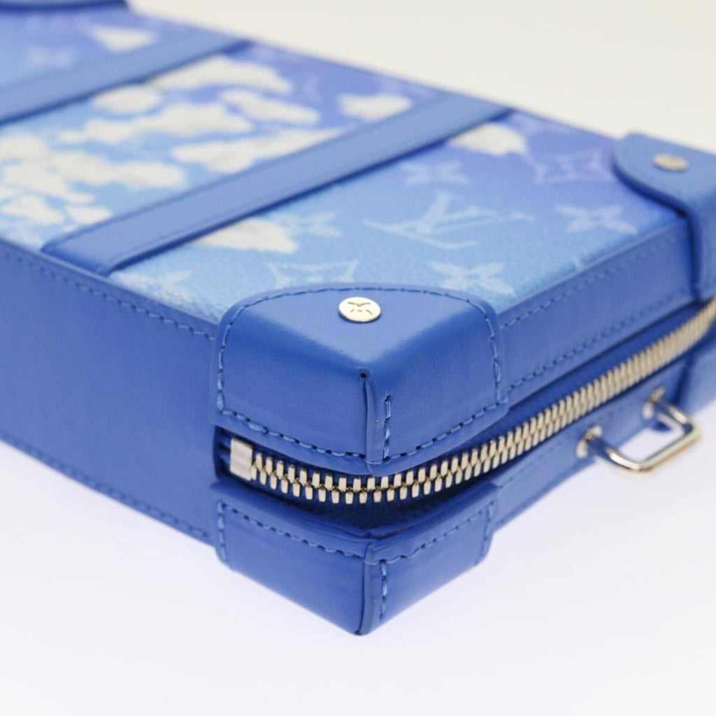 Louis Vuitton Soft Trunk Wallet Limited Edition Monogram Clouds Blue Canvas Bag (Pre-Owned)