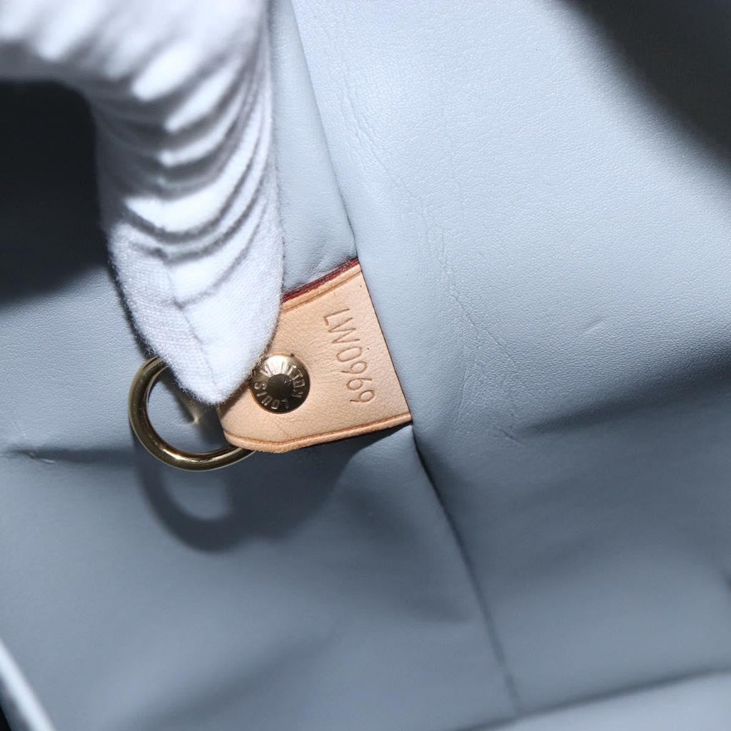 Louis Vuitton Houston Handbag Monogram Vernis Beige Patent_Leather Tote Bag Bag (Pre-Owned)