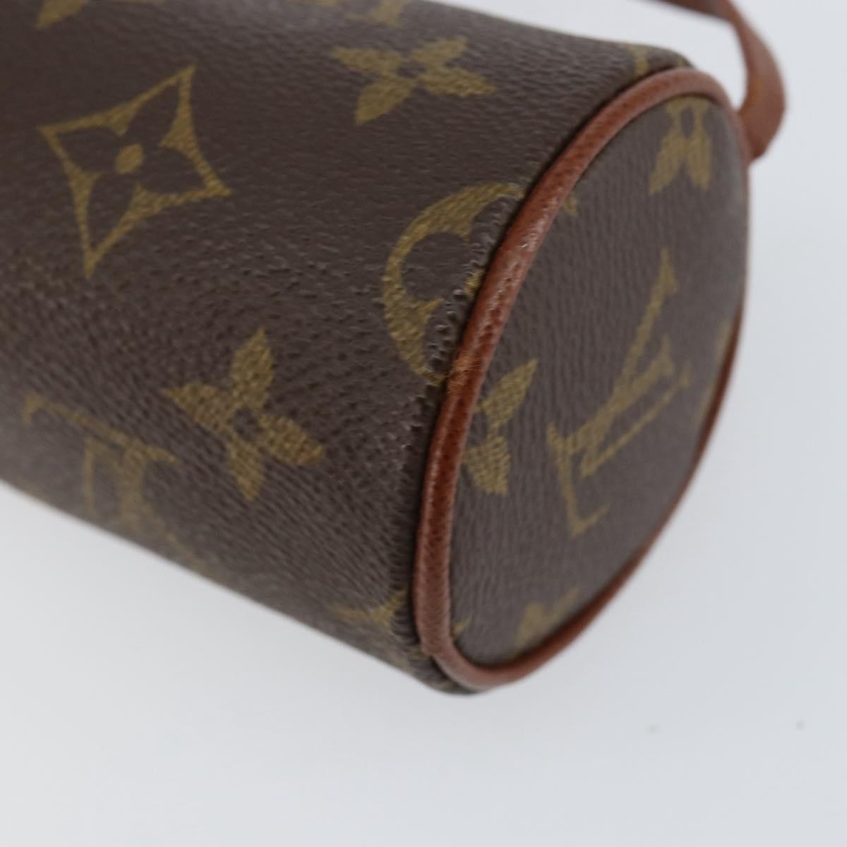 Louis Vuitton Papillon Pochette Monogram Canvas Brown Canvas Clutche & Pouche Bag (Pre-Owned)