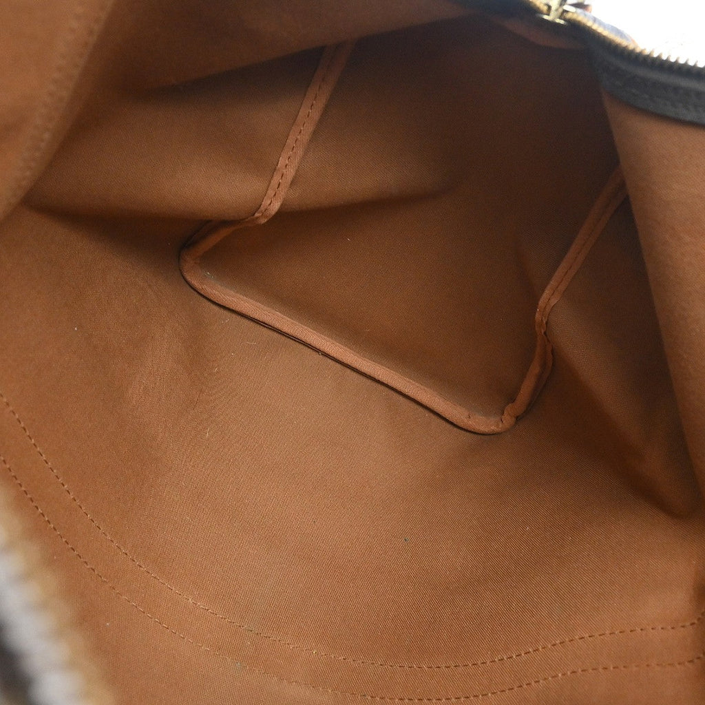 Louis Vuitton Keepall Bag Monogram Canvas Brown Canvas Travel Bag Bag (Pre-Owned)