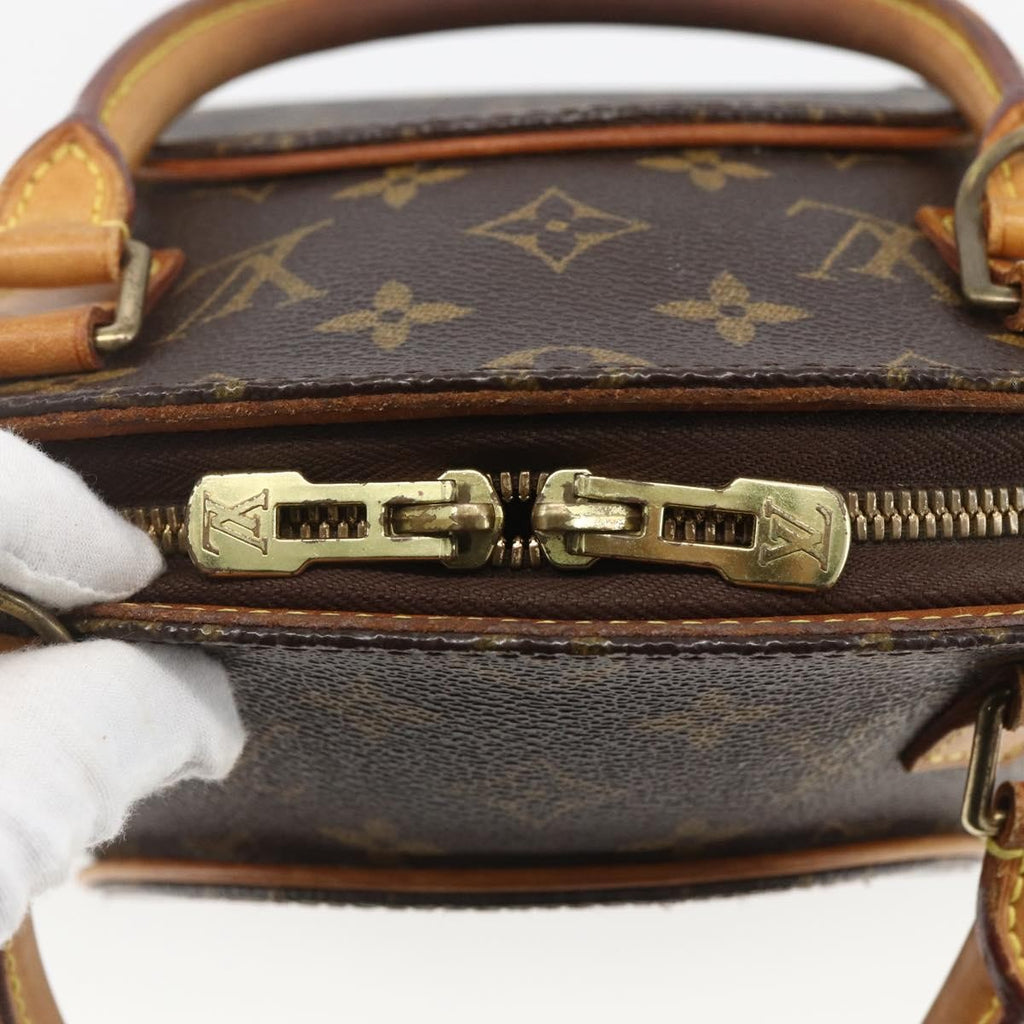 Louis Vuitton Ellipse Bag Monogram Canvas Brown Canvas Handbag (Pre-Owned)