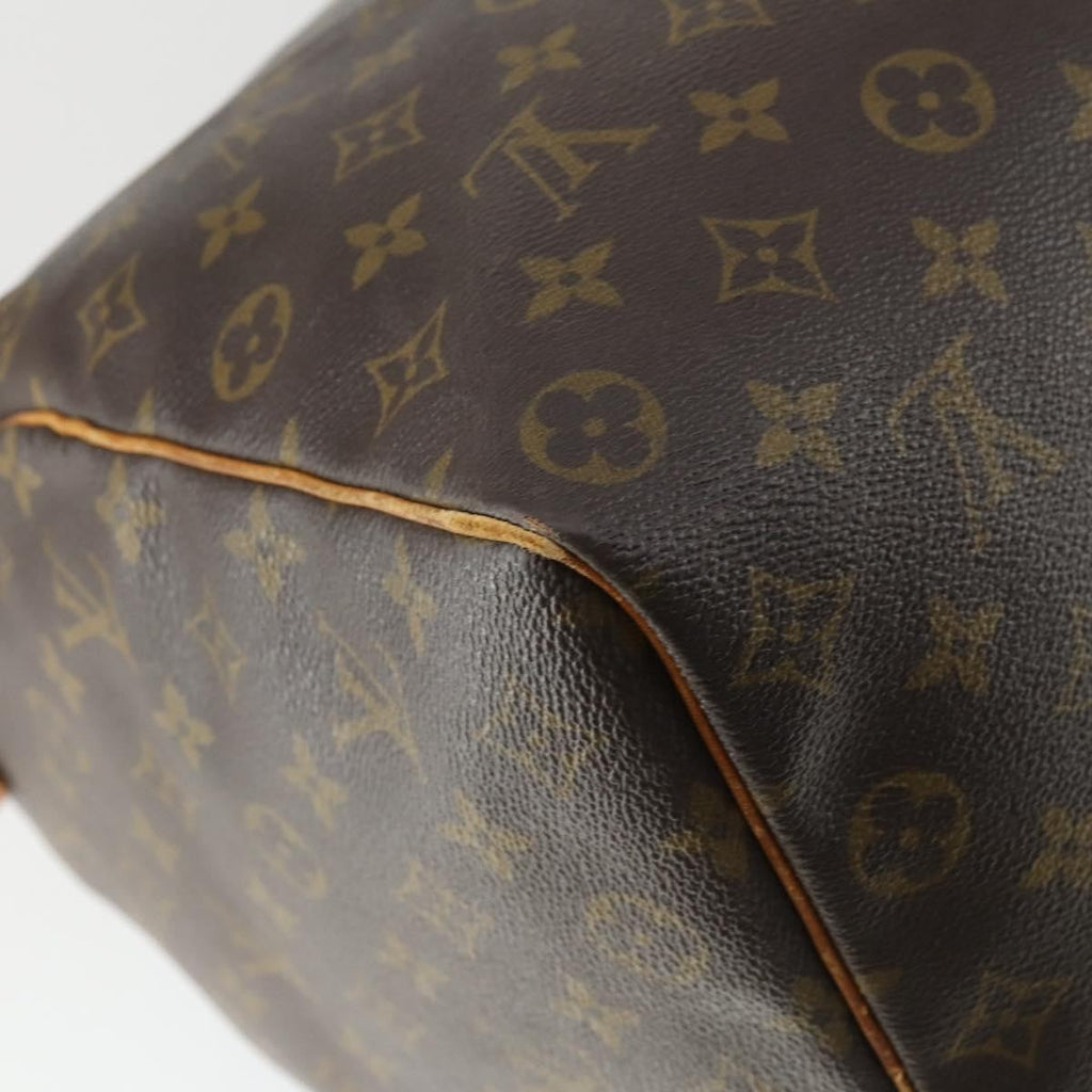 Louis Vuitton Keepall Bag Monogram Canvas Brown Canvas Travel Bag Bag (Pre-Owned)