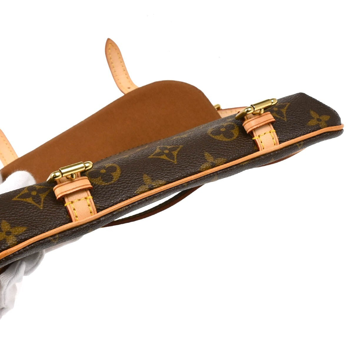 Louis Vuitton Marelle Waist Bag Monogram Canvas Brown Canvas Clutche & Pouche Bag (Pre-Owned)