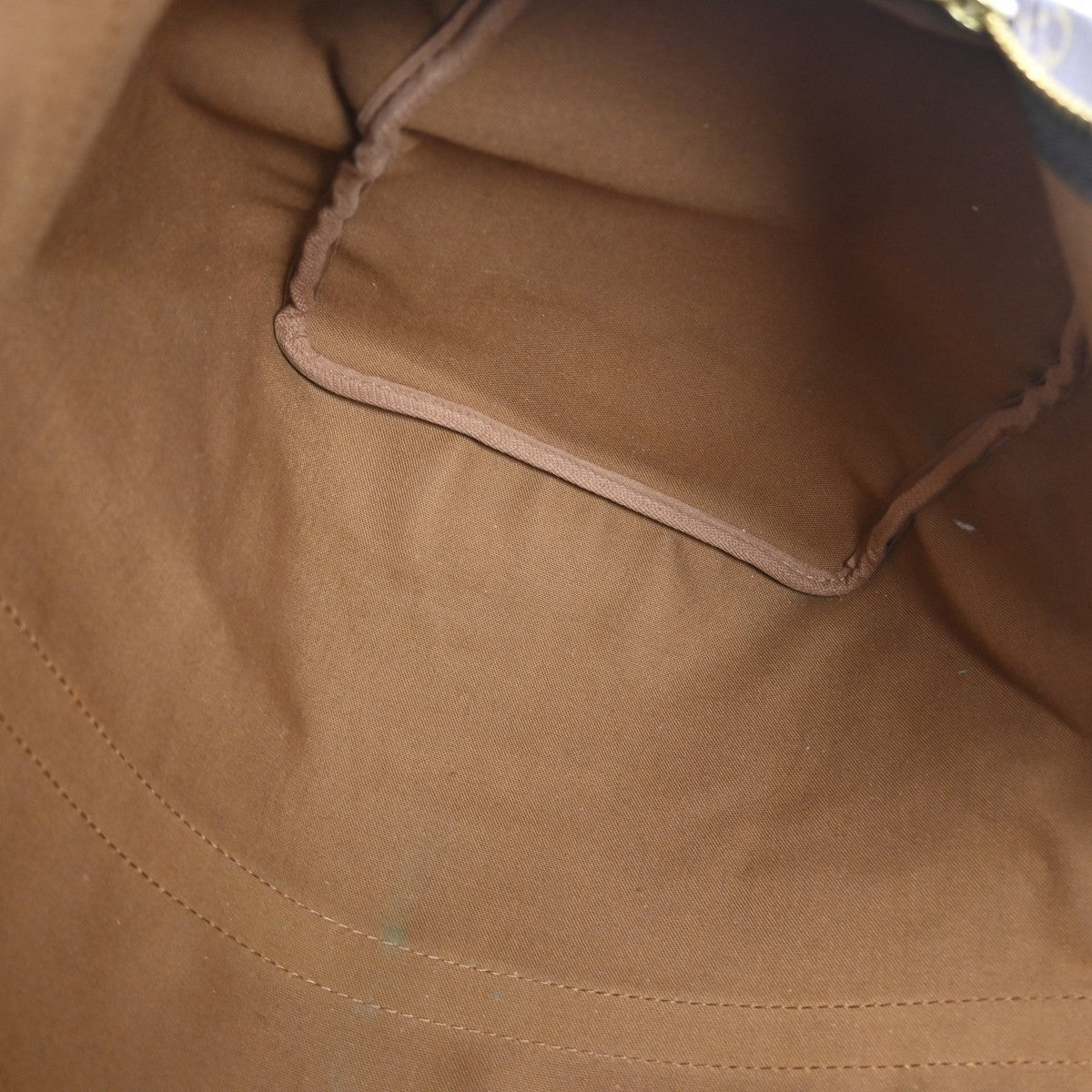 Louis Vuitton Keepall Bag Monogram Canvas Brown Canvas Travel Bag Bag (Pre-Owned)